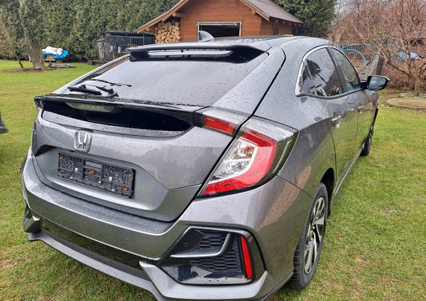 Honda Civic cena 45800 przebieg: 32000, rok produkcji 2021 z Krobia małe 301